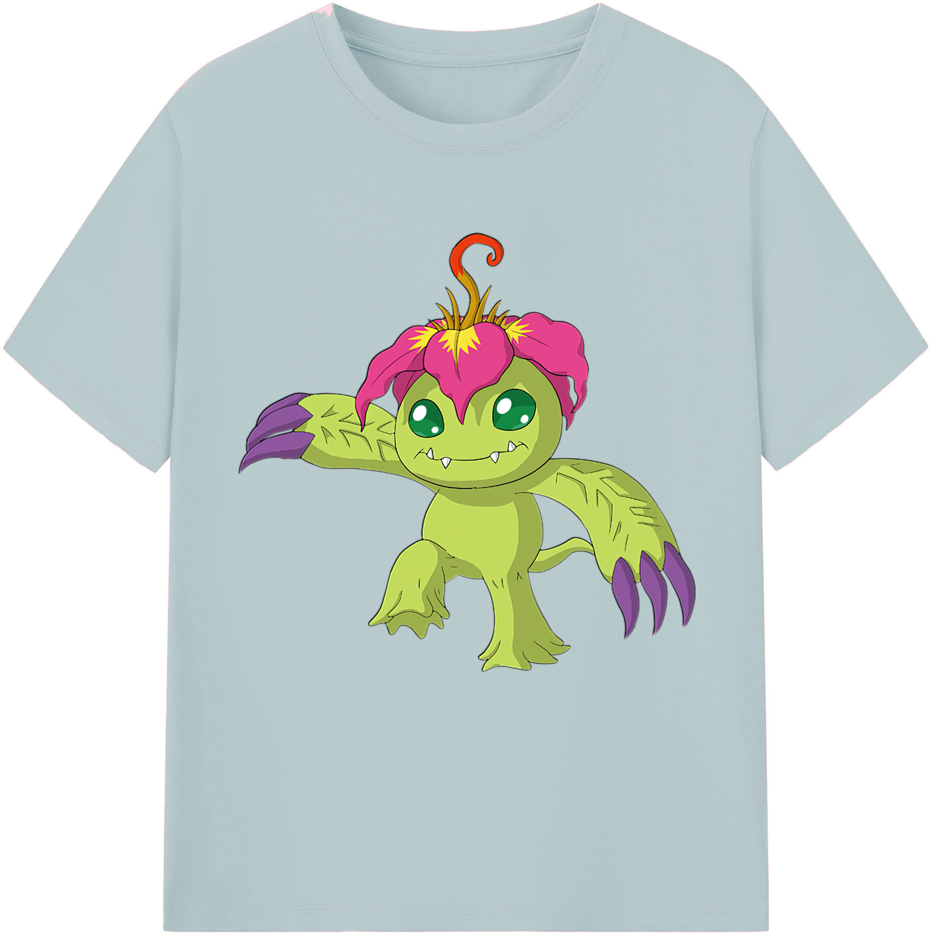 （画像用） Digimon デジタルモンスター/デジモン 綿100％半袖Tシャツ（フロントプリント）